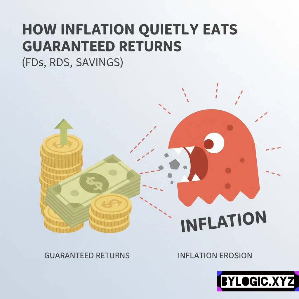 inflation quietly eats guaranteed returns