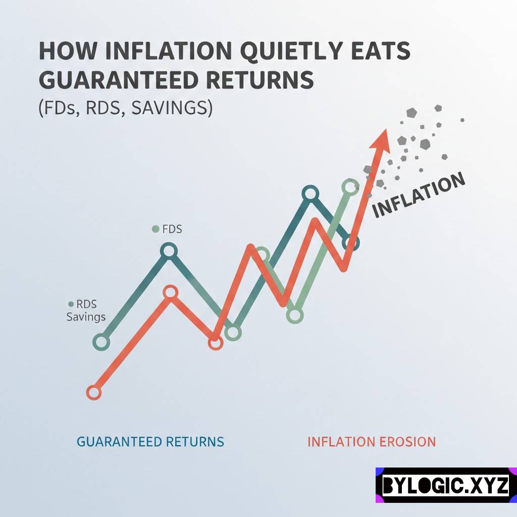 How inflation quietly eats guaranteed returns : FDs, RDs, savings