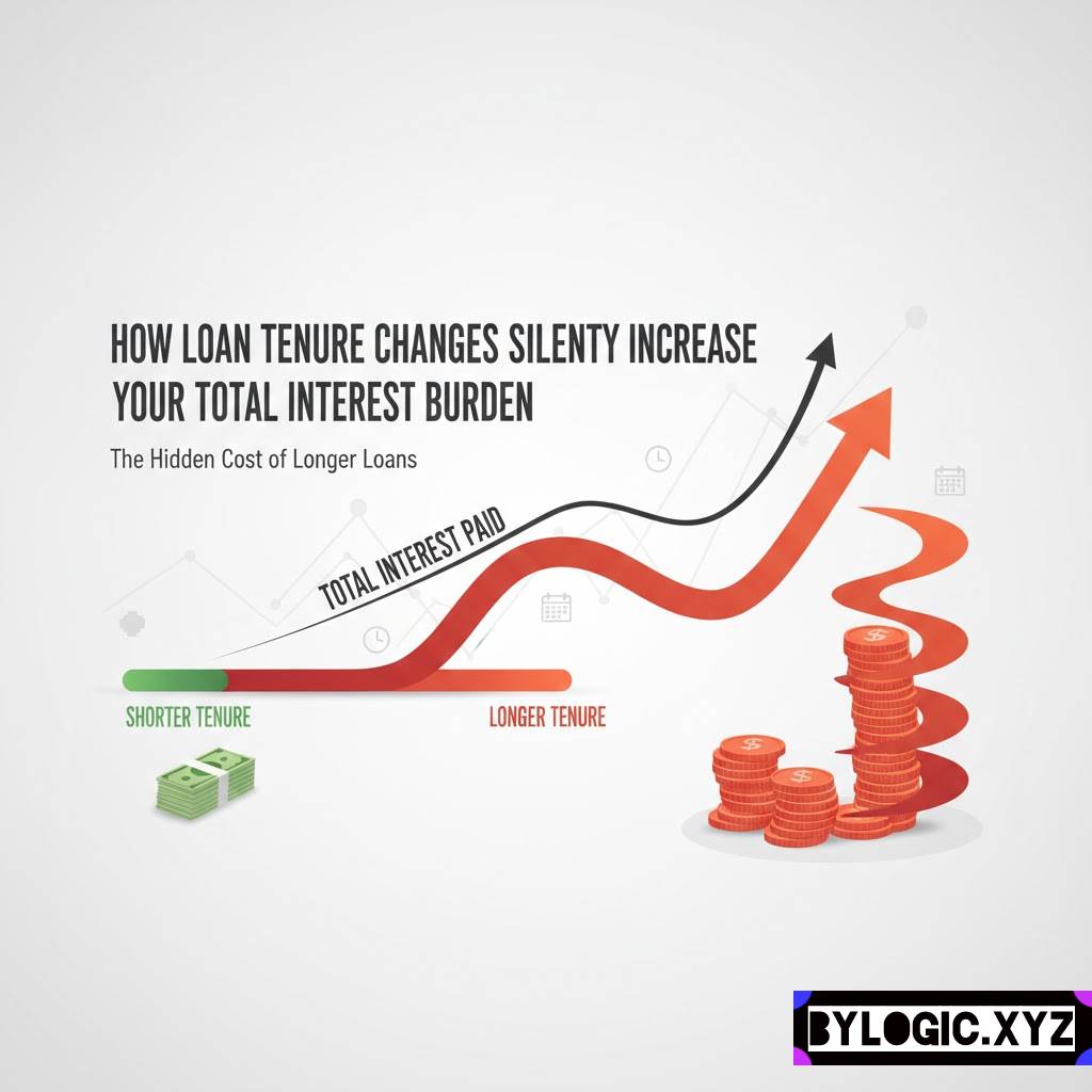 How loan tenure changes silently increase your total interest burden.